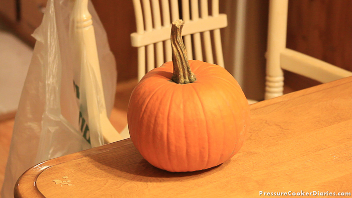 Pressure cooker pumpkin Pressure cooker pumpkin
