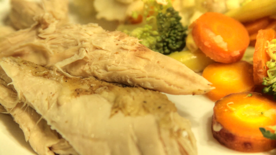 Roast chicken recipe final result